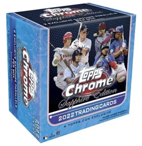 2022 Topps Chrome MLB Baseball SAPPHIRE Sealed Box