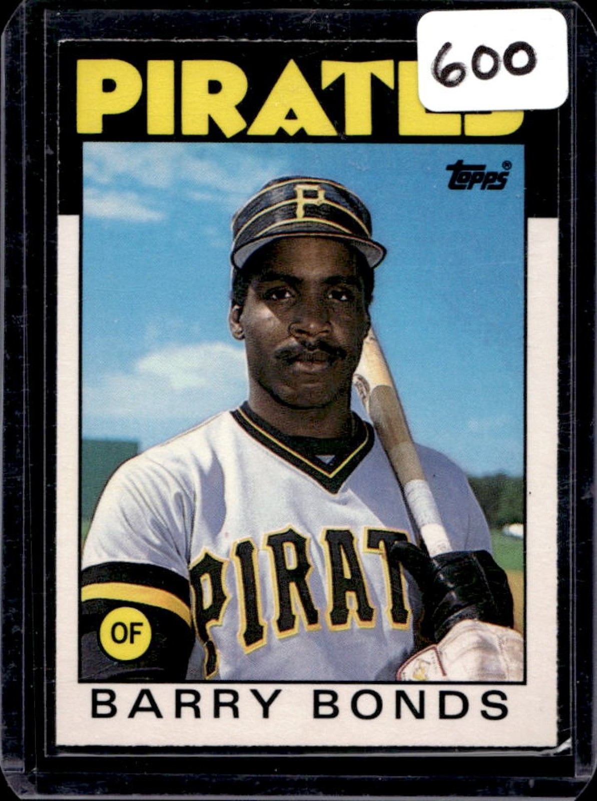 1986 Topps Traded Barry Bonds Rookie RC #11T Pirates