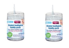 Brush Picks Toothpicks Hygiene Sticks 600 Cont 600 Cont