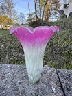Lily tulip Lamp Shades pink white trumpet tiffany pond replacement Vintage tiger