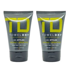 TowelDry Gel Styler Firm Hold  Medium Shine 4 Oz Pack of 2 