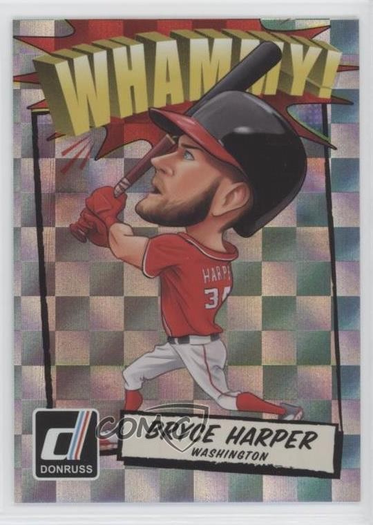 2017 Panini Donruss Whammy Bryce Harper #W-4