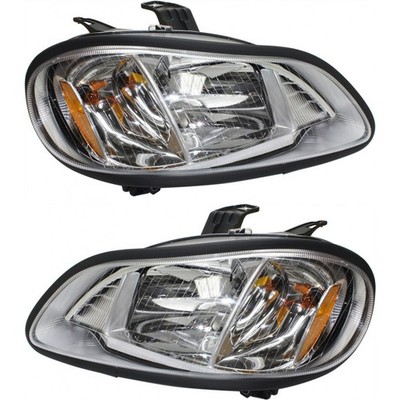 For Freightliner M2 106 Headlight 2002-2009 Pair Passenger and Driver Side