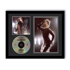 Miley Cyrus "Something Beautiful" AUTOGRAPH Signed Framed 11x14 Display B ACOA