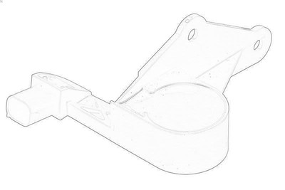 Opel 22986408 OE Light Range Adjustment Sensor
