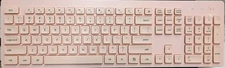 Logitech Wireless Keyboard  Combo  - Pink Non Working Condition For Parts