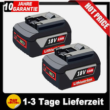 2PCS 6.0Ah 18V Li-Ion Battery BAT620 BAT609 Professional GBA For Bosch