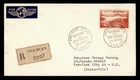 DR WHO 1957 FRENCH ALGERIA FDC AIRMAIL 200F R75607