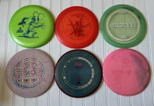 Disc Golf Discs - Lot Of 6 - Discraft, Lat. 64, Axiom, and More