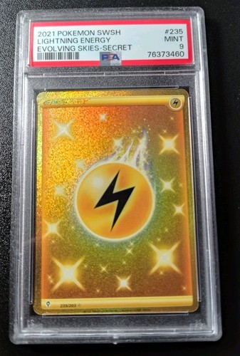 Lightning Energy graded PSA 9 for sale on eBay