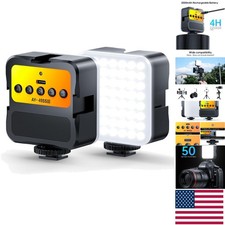 Cold Shoe Camera Light: Adjustable Color Temperature for Perfect Selfies  Vlogs