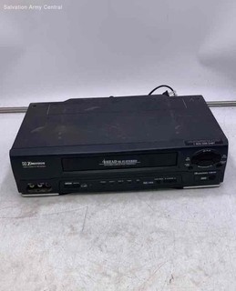 Emerson EWV601 Black 4 Head Hi Fi Stereo VHS HQ 19 Micron Head VCR