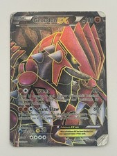 Groudon EX 106/108 Dark Explorers Ultra Rare Full Art Holo Pokemon Card DAMAGED on eBay