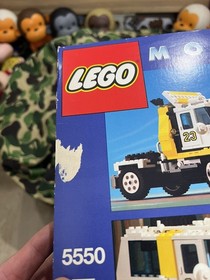 VTG 90&rsquo;s Lego Model Team Custom Rally Van Box  & Instruction Booklet Only (5550)