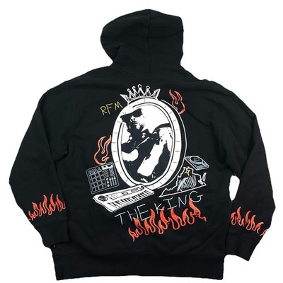 Ethika Timbaland RFM The King Concert Tour Black Pullover Hoodie Men s 2XL