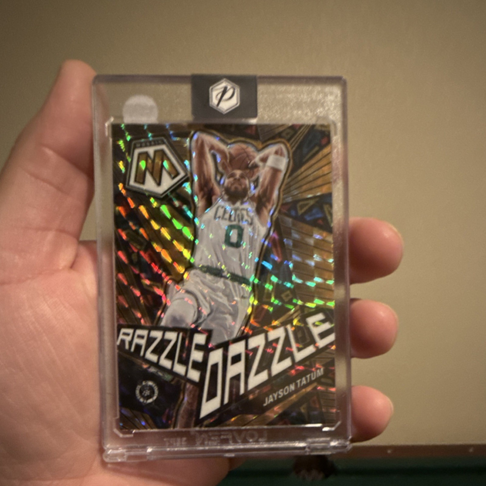 2022-23 Panini Mosaic Razzle Dazzle Jayson Tatum #14 Boston Celtics NBA