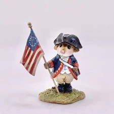 Wee Forest Folk “The Patriot” New 2025 Miniature M-755