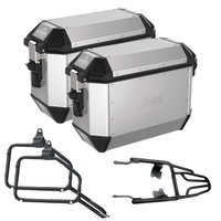 Givi Seitenkoffer Mit Rahmen ALA36A FüR Triumph Bonneville T120 2022 2023 36LT