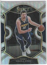 2020-21 Select NIKOLA JOKIC Denver Nuggets Concourse Silver Prizm Parallel # 58