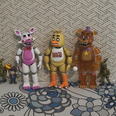 Funko Five Nights at Freddy Figure Lot Funtime or Toy Foxy Rockstar Freddy &More