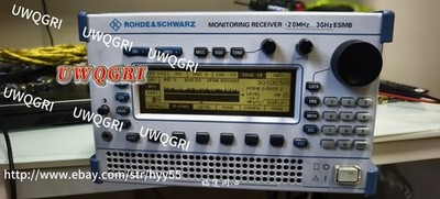 Rohde&Schwarz 20MHz...3GHz ESMB LAN INTERFACE EB200 R4 ESMB monitoring receiver
