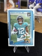 Travis Hunter (RC) No. 201 Base Rated Rookie Jaguars - Donruss Optic 2025