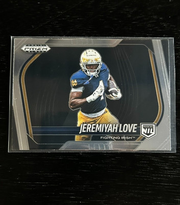 2025 Panini Prizm Black Jeremiah Love #189 NIL Notre Dame