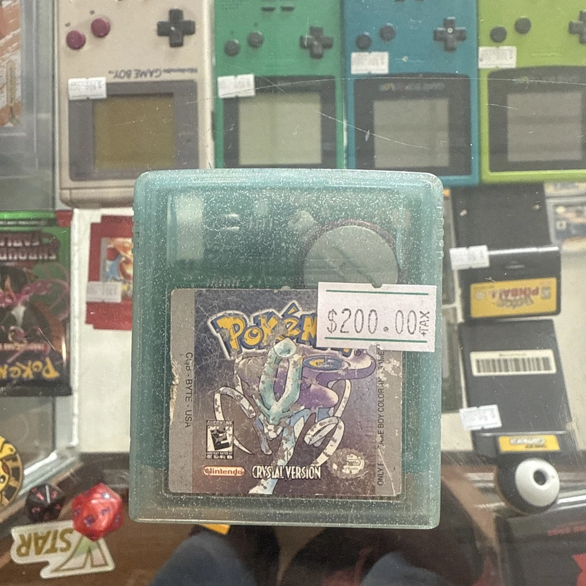 Pokémon Crystal Version ES CART GAME BOY (Seminovo) - Play n' Play