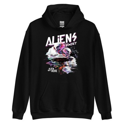 Aliens Exist Alien UFO Universe Sci-Fi Streetwear Hoodie, Gift Hoodie