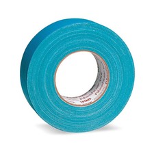 NASHUA 398 Duct Tape,Blue,1 7/8 in x 60 yd,11 mil 15R462