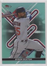2022 Topps Finest Aqua Refractor 194/199 Byron Buxton #68 8k4