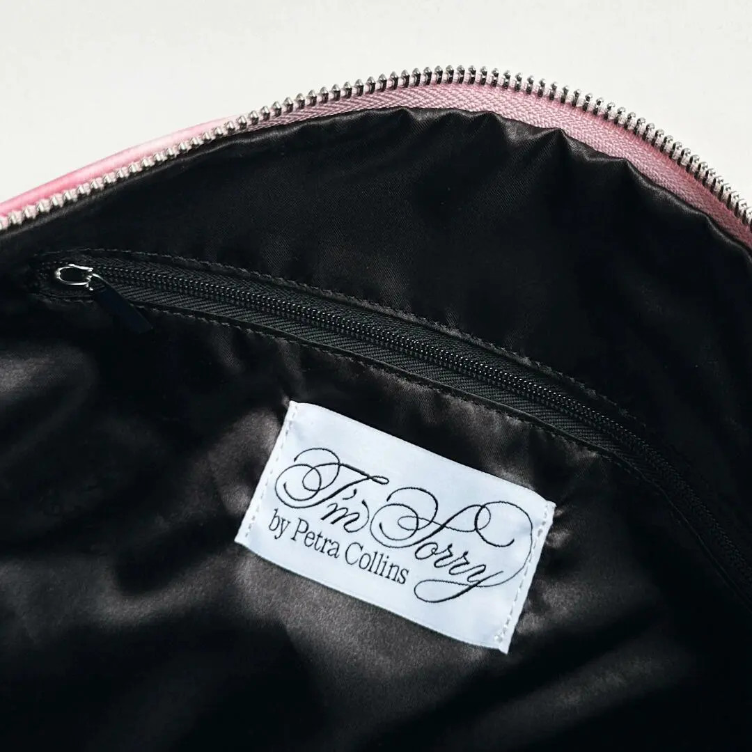 I'M SORRY by Petra Collins Blythe Doll Print Bag SSENSE Pink
