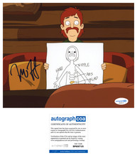 Will Forte 'The Great North' Signed 8x10 Photo 'Wolf Tobin' ACOA