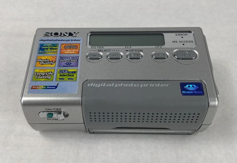 Sony DPP-MP1 Digital Photo Printer - Parts or Repair - Image 2 of 4