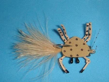 FLY FISHING FLIES - Tan CRAB size #2/0* (6 each)