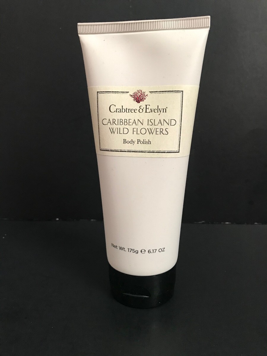 CRABTREE & EVELYN CARIBBEAN ISLAND WILD FLOWERS BODY POLISH 6.17