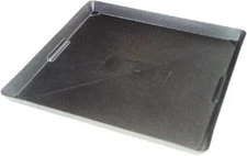 Funnel King 40092 2-Gallon Polypropylene Drip Pan: 22" Square x 1.5" Deep