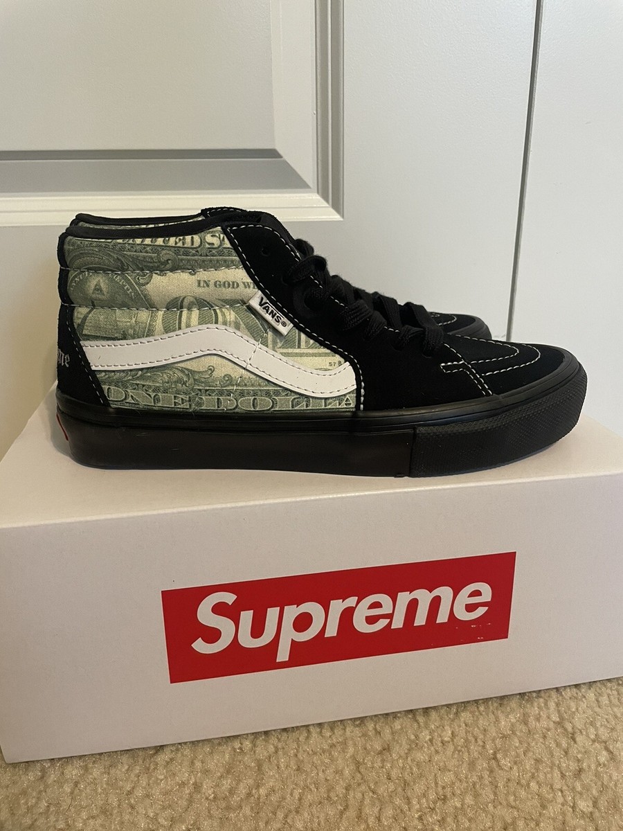 Supreme Vans Dollar Skate Grosso Mid | eBay Supreme Vans Dollar Skate Grosso Mid | eBay