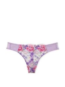 Victoria's Secret Dream Angels Push Up bra set embroidery purple floral 5Z5A