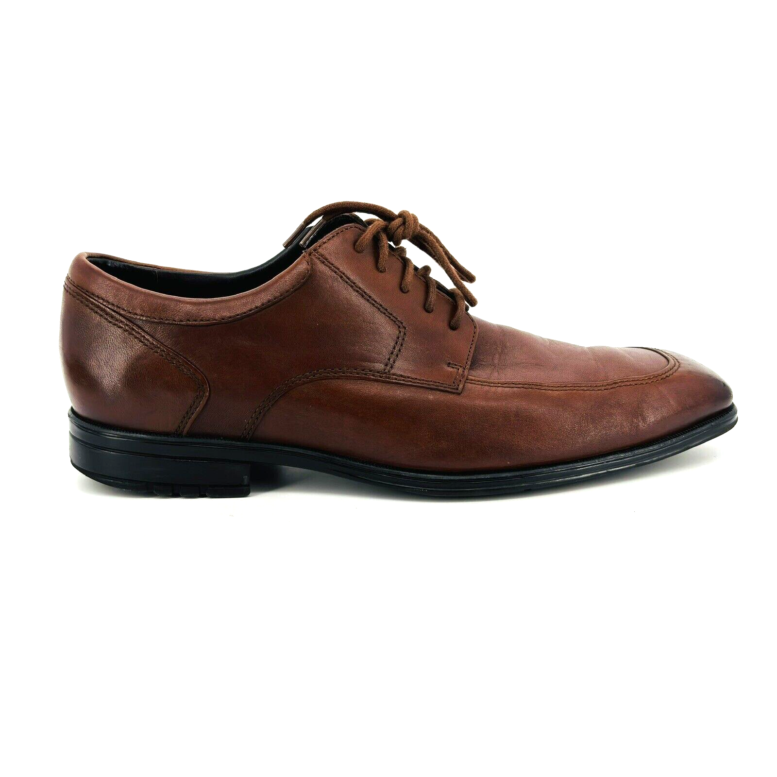 SAOLA Scarpe da derby da uomo 9 5 W larghe Rockport x Adidas marroni in pelle grembiule punta Oxford