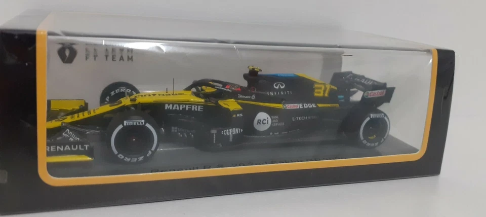 MODELLINO AUTO DIE CAST SCALA 1:43 SPARK F1 RENAULT OCON 2020 MODELLISMO STATICO - Immagine 3 di 4