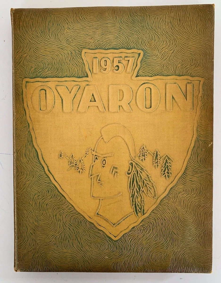 1957 Oyaron Yearbook - Hartwick College - Oneonta, NY | eBay