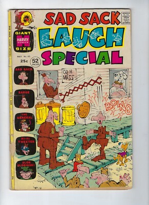 SAD SACK LAUGH SPECIAL # 65 (HARVEY Comic - 52 page Giant Size, MAY 1972) GD/VG