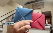 Ddakji: Squid Game red blue