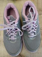 Nike Air Force 1 Low Grey Pink White Athletic Shoes Youth Sz 5Y