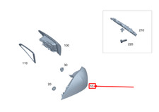 MERCEDES-BENZ GLE W167 Rear Left Outer Taillight A1679060907 for  