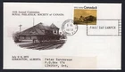 Canada 1972 FDC Cover, RPSC Convention Canpex Edmonton Train Station Cachet