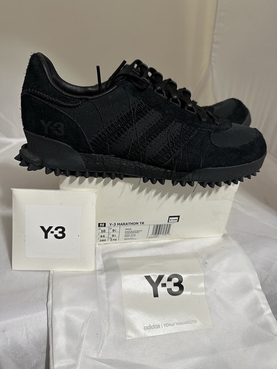 Adidas Y-3 Yohji Yamamoto Marathon TR Men's size 10 US 10.5 Adidas Y-3 Yohji Yamamoto Marathon TR Men's size 10 US 10.5