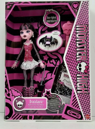 2022 Monster High Boo-riginal Creeproduction DRACULAURA Doll - NEW&amp;amp;amp;NRFB - HGC29