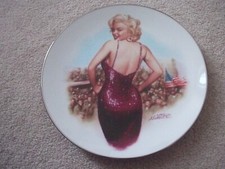 DELPHI BRADEX MAGIC OF MARILYN MONROE FOR OUR BOYS IN KOREA PLATE 1992 RARE